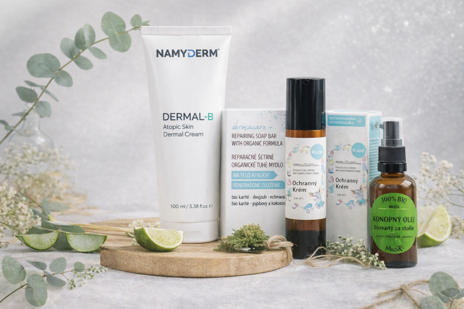 NAMY+DERM Ekzém - Kompletní set